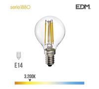 Ampoule Led E14 4w ?Quivalent ? 35w - Blanc Chaud 3200k