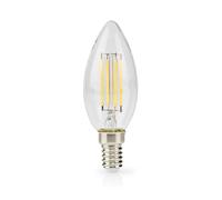 Ampoule LED E14 Bougie 4.5W Dimmable Style Rétro Transparent