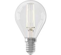 Ampoule Led E14 - Calex - Ball P45 - Filament Droit - 3,5 W - 250 Lm - 2700 K - Intensité Variable - Transparente G