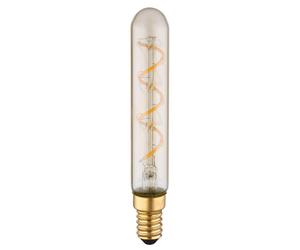 Ampoule LED E14 lampe 4W blanc chaud Edison rétro lumière dimmable 280lm 2700K, DxH 2 x 12,5 cm