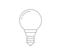 Ampoule LED, E27, 11 Watt NPS blanc, 10.8 cm