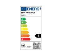 Ampoule Led E27 12w Ronde A60 ?Quivalent ? 75w - Blanc Du Jour 6400k