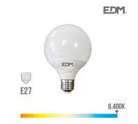 Ampoule Led E27 15w Globe G120 ?Quivalent ? 100w - Blanc Du Jour 6400k