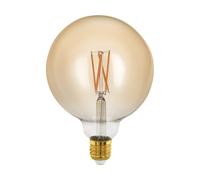 Ampoule LED E27 1X4W verre ambre