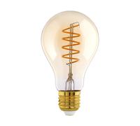 Ampoule LED E27 1X4W verre ambre