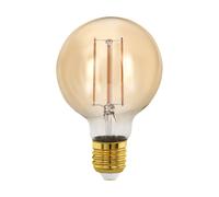 Ampoule LED E27 1X4W verre ambre