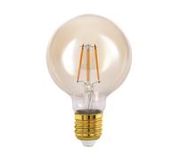 Ampoule LED E27 1X4W verre ambre