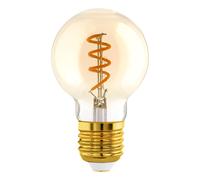 Ampoule LED E27 1X4W verre ambre