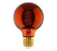 Ampoule LED E27 1X4W verre vaporisé cuivré