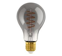 Ampoule LED E27 1X4W verre vaporisé noir transparent