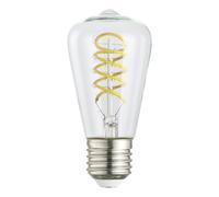 Ampoule LED E27 1X7,3W verre transparent