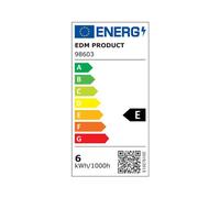Ampoule Led E27 6w Globe G ?Quivalent ? 47w - Blanc Chaud 3200k