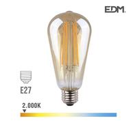 Ampoule Led E27 6w ?Quivalent ? 45w - Blanc Chaud 2000k