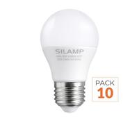 Ampoule LED E27 8W 220V G45 300° - Pack de 10 - Blanc Neutre 4000K - 5500K