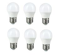 Ampoule LED E27 A15/G45 5W Equivalent 40W Économie D'énergie Éclairage 500LM 3000K-6500K Non Dimmable Pour Intérieur Salon Chambre Salle À Manger (E27 5W Blanc Froid 6500k,6pcs)
