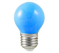 Ampoule LED E27 bulb G45 1W bleu