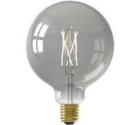 Ampoule Led E27 - Calex - G125 Smart Globe - Filament Droit - 7 W - 400 Lm - 1800 K - Intensité Variable - Smokey G
