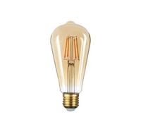 Ampoule LED E27 Filament 6W ST64 Edison - Blanc Chaud 2300K - 3500K