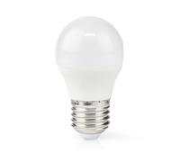 Ampoule LED E27 G45 4.9W 470 lm 2700 K Style Rétro Givré Blanc