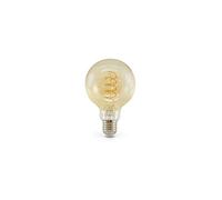 Ampoule LED E27 G95 filament spirale 4W 2700°K