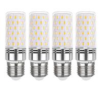 Ampoule LED E27 Mais 16 W blanc chaud 3000 K, 1450 lm, éclairage à 360°, équivalent halogène 100 W, 230 V CA, non dimmable, lot de