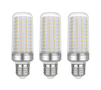 Ampoule LED E27 Maïs 20W, AC175-265V, 2200LM Blanc Neutre 4000K, Non Dimmable, 200W Ampoule Halogène Équivalent, Ampoule Maïs Led pour Lustres, Plafonniers, Lampes de Table et Lampadaires, Lot de 3