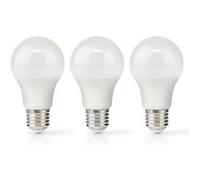 Ampoule LED E27 Nedis LBE27A602P3 3 pièces Blanc G