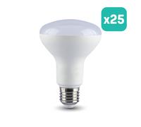 Ampoule LED E27 R80 11W 4000K - spot LED 1055lm V-TAC lot de 25