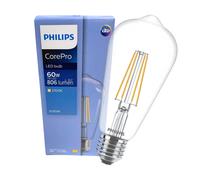 Ampoule LED E27 ST64 7W = 60W 806lm 2700K blanc chaud FILAMENT PHILIPS Décoratif