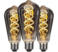 Ampoule LED E27 Vintage Économie d'énergie de Style Industriel Ampoule E27 Lampe Décorative Rétro Antique 3 Pièces