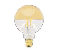 Xanlite Ampoule LED E27 G95 Gold - Équiv. 62W - 360 lm - 320° - Blanc chaud - RFDE850B95TG