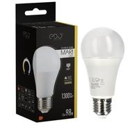EDO Ampoule LED MARI 13 W Lumière Blanc chaud 3000K Non Dimmable Culot E27 Ampoules Économiques 1300 Lumen Économie d'Énergie 220-240 V Lampe LED Efficacité Energétiqu 1 Pièce
