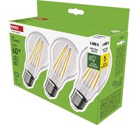 Ampoule LED EMOS Filament A60 / E27 / 3,8 W (60 W) / 806 lm / blanc neutre, ZF5148.3