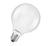 Osram en forme de globe classique, avec filament LED décoratif, classe d'efficacité énergétique A, E27, 11,6 W, 2452 lm, 4000 K, blanc froid. Sans échauffement, 100% d'éclairage immédiat.