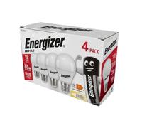 Ampoule LED - ENERGIZER - Standard GLS - 8.5W (806 lm) - 3000K - Pack de 4 (E27)