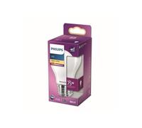 Philips LED 76325100 LED CEE E (A - G) E27 forme de poire 8.5 W = 75 W blanc chaud (Ø x L) 6 cm x 10.4 cm 1 pc(s)