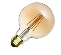 Ampoule LED Filament E27 6W 600 lm Dimmable G95 Gold No Flicker 2700K Blanc chaud