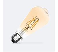 Ampoule LED Filament E27 6W 600 lm Dimmable ST64 Gold No Flicker 2700K Blanc chaud