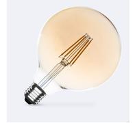 Ampoule LED Filament E27 8W 750 lm Dimmable G125 Gold No Flicker 2700K Blanc chaud