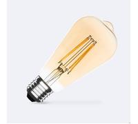 Ampoule LED Filament E27 8W 750 lm Dimmable ST64 Gold No Flicker 2700K Blanc chaud