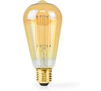 Ampoule LED filament E27 Nedis LBDE27ST64GD1 ≤ 6 Dorée G