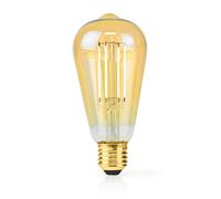Ampoule LED filament E27 Nedis LBDE27ST64GD1 ≤ 6 Dorée G