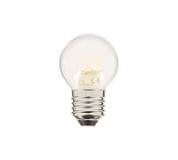 Ampoule LED Filament P45 Culot E27 - Ampoule LED Angle D'Éclairage 280° - Ampoules LED Lumière Blanche 6,5W Équivalent 60W 806 Lumens - Ampoule LED Blanc Chaud - RFE806POCW Xanlite