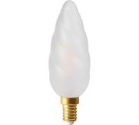 Ampoule LED filament torsadée géante F15 E14 - satin mat - GIRARD SUDRON - 4W - Blanc - Intérieur
