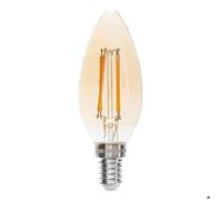 Ampoule LED ""Flamme"" ambre D3 5cm E14 - Atmosphera Créateur d'intérieur
