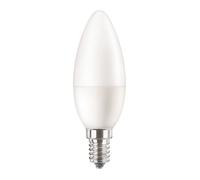 Ampoule LED flamme Philips Corepro E14 dépolie 7W 806lm - 865 Lumière du Jour