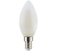 Ampoule LED flamme TOLEDO Retro satiné 4,5 W 470 lm E14 - SYLVANIA - 0029482 Blanc G