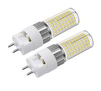 Ampoule LED G12 16W Maïs Bi-Boche, Blanc Froid 6000K, Pack de 2 | Équivalent 150W Halogène/à Incandescence,1600 lm,Éclairage de Plafond,Projecteur pour Maison,Garage,Paysage,Entrepôt