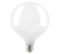 Ampoule LED G125, 230 V, Ø 12,5 cm/17,8 cm, culot E27, 8,5 W, 2700 K, 1055 lm, 300°, intensité variable, opale