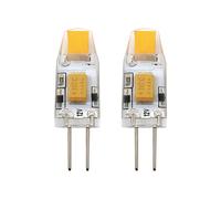 Ampoule LED G4 2X1,2W plastique transparent